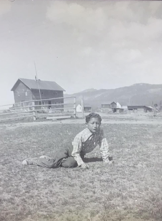 Dene'Tum as a child.