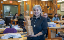 Lou-ann Neel with totem thumbnail